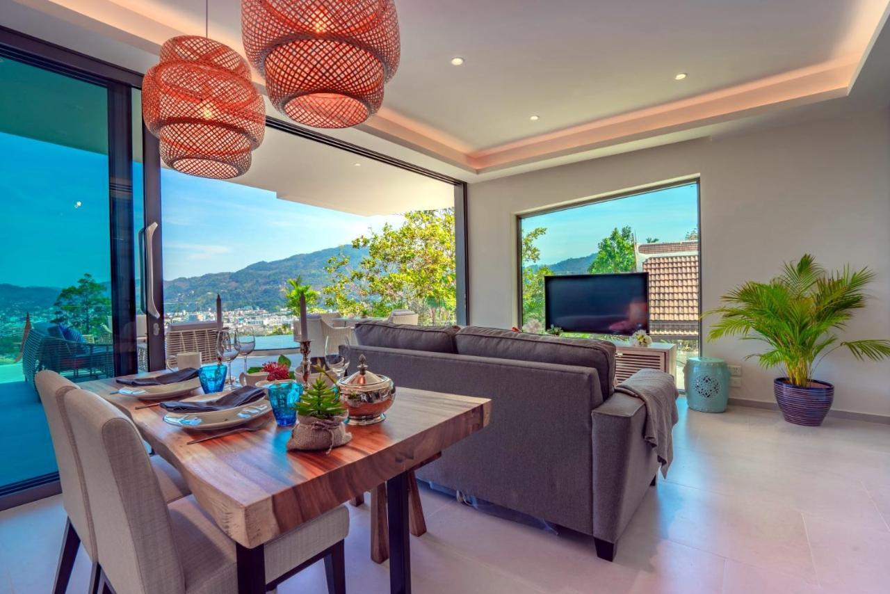 Patong Heights Hotel Buitenkant foto Living room